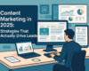 Content Marketing in 2025